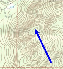 Spot Elevation Topographic Symbol for searching for Lost Treasures